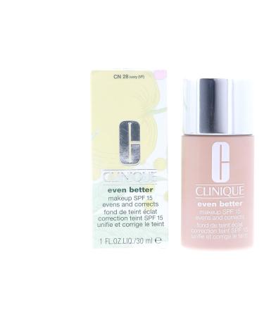 Clinique Even Better Makeup SPF 15 Dry Oily Skin - No. 03 Cn28 Ivory, 1oz - Buy Online on GoSupps.com