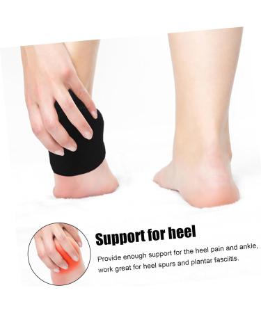 FOMIYES Heel Protectors - 3 Pairs Heel Cushion & Support Pads for Plantar Heel Pain Relief - Buy Online on GoSupps.com