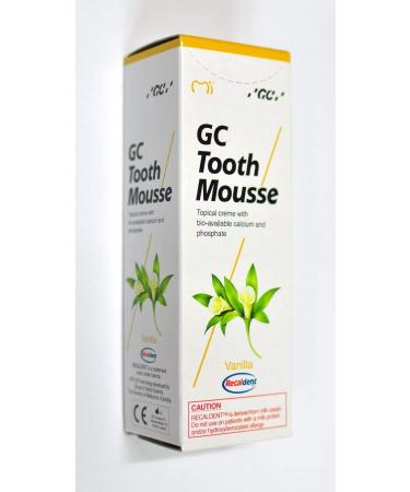 GC Tooth Mousse sugar-free with fresh vanilla