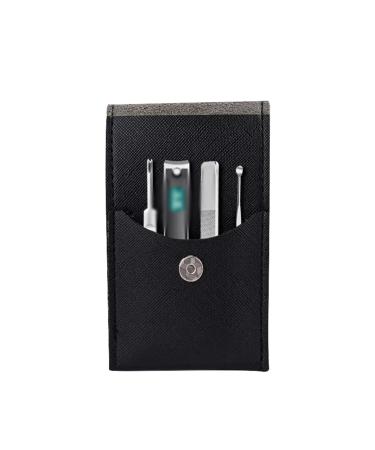 Nail Scissors Nail Clippers Set Stainless Steel Nail Clippers for Men Women with Tweezers Nail File for Gift and Everyday use Toenail Clippers (Color : Gray A)