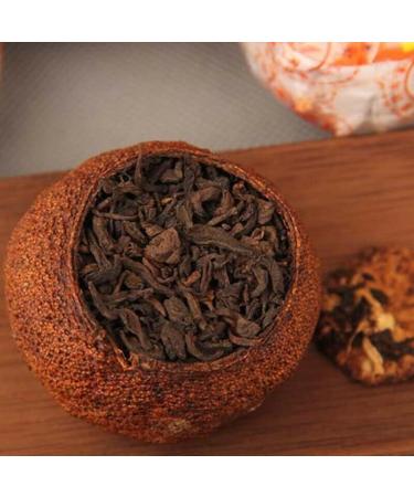 HELLOYOUNG 800g de th Pu'er artisanal original l' corce de mandarine du Yunnan Aliment vert avec une saveur intense de th pur et un arri re-go t sucr Th pu-erh Pu'er Tea - Buy Online on GoSupps.com
