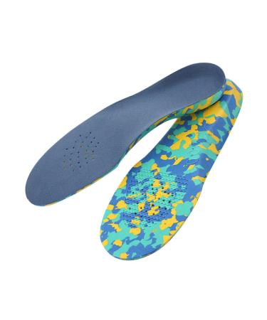1 Pair Children Flatfoot Orthotics Kids Insoles Absorb Sweat Insoles Children Breathable Insoles Sport Orthotic Insoles High Arch Insoles Shoe Pads Men and Women Splint As Shown Size 4