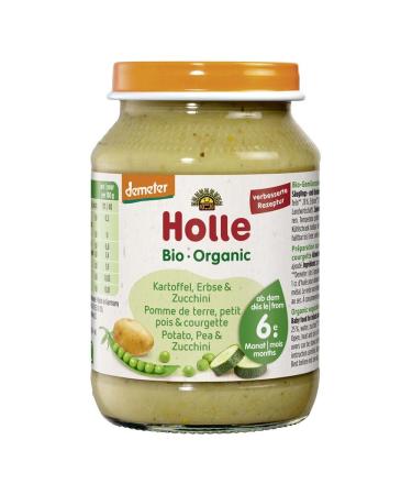 Holle Organic Potatoes with Peas & Zucchini (6 x 190 gr) - Buy Online on GoSupps.com