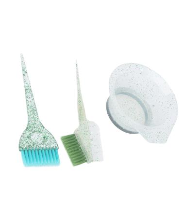 3-Part Hair Dye Set - Hairdresser Tinting Accessories - Coal Pointed Tail & Double-Sided Brushes for Salon & Home Use - Buy Online on GoSupps.com