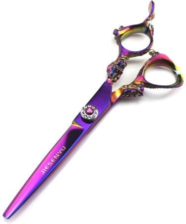 JIESENYU Professional Hairdressing Scissors Barber Hair Cutting Scissors Razor Sharp 6 inch Japanese Stainless Steel Shears - Buy Online on GoSupps.com