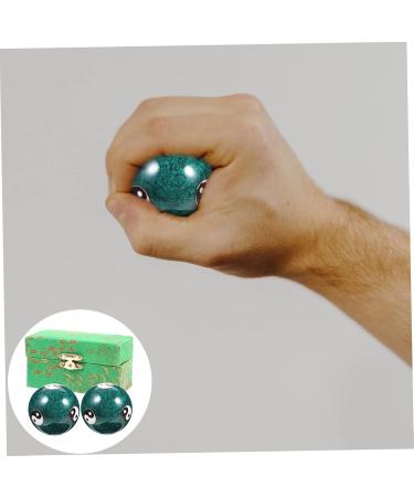 Gleavi 8 STK Health Massage Handball Magnetic Baoding Balls - Stress Relief Massage Balls for Adults | Hand Therapy & Relaxation - Buy Online on GoSupps.com
