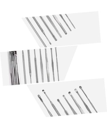 Hemoton 7pcs Stainless Steel Ear Cleaning Tool Set - Ear Wax Removal Kit for Ear Cleaners - Spring Tool for Gentle Ear Cleaning - Cosmetic Silver - Buy Online on GoSupps.com