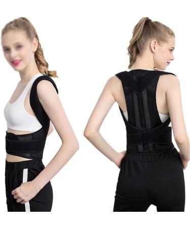 Posture Corrector Men Women Back Brace for Upper and Lower Full Back Support Straightener Waist Belts Support Provides Neck Back Shoulder Pain Relief (Size : X-Small) (Large) (XXXXX) - Buy Online on GoSupps.com