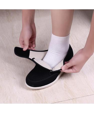 LGZY Diabetic Shoes for Women - Wide Width Elderly Shoes with Adjustable Closure for Comfortable Walking - Size 37 EU - Buy Online on GoSupps.com