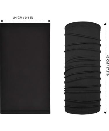 Qhui Multifunctional Hose Scarf - 4 Pack Neckerchief for Men & Women | Breathable Quick-Drying Sun Protection for Motorcycle Running & Cycling - Buy Online on GoSupps.com