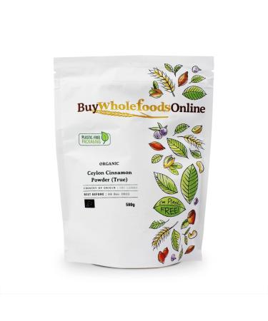 Organic Ceylon Cinnamon Powder (True) 500g (BWFO) - Buy Online on GoSupps.com