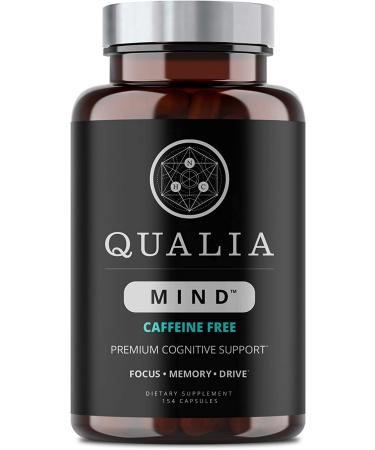 NEUROHACKER COLLECTIVE Qualia Mind Caffeine Free Top Brain Supplement - 154 Capsules