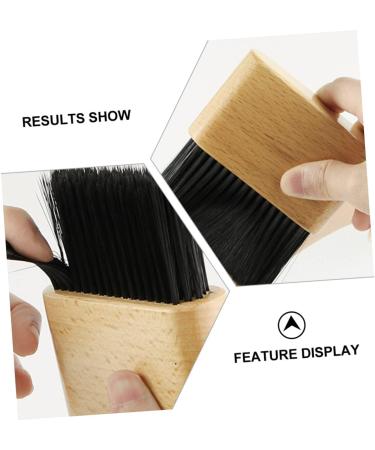 Mikinona 1pc Cleaning Brush Neck Duster Cleaning Duster Neckline Brush Hair Cutting Neck Brush Neck Cleaning Barber Duster Duster Neck Cleaner Brush Hair Cutting Brush Wooden - Buy Online on GoSupps.com