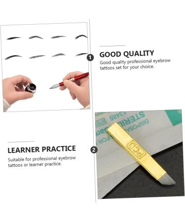 FOMIYES 1 Set Eyebrow Microblading Kit for Beginner Eyebrow Microblading Kit Professional 19x14.5cm Assorted Color - Buy Online on GoSupps.com