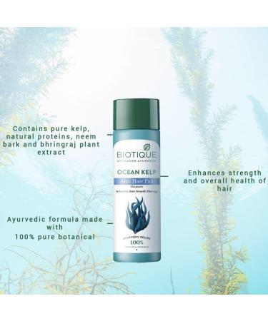 Biotique Kelp Fresh Growth Protein Shampoo for Fine and Thinning Hair 120ml - Buy Online on GoSupps.com