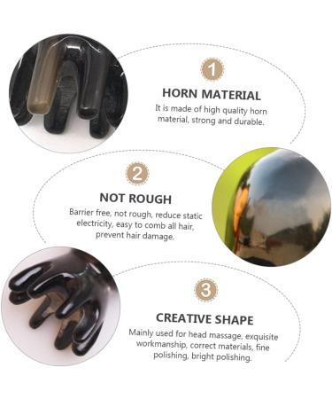 Beavorty 3 STK Octopus Massage Comb | Dandruff Cleaning & Scalp Head Massage Brush | Tingling Tool for Women | Hair Care Handbook - Buy Online on GoSupps.com