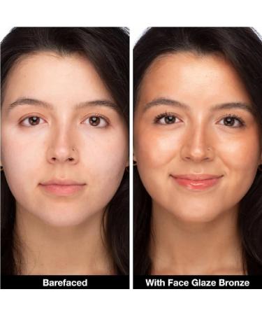 iNNBEAUTY PROJECT Bronze Face Glaze Gel Cream with Squalane Ceramides & Hyaluronic Acid + Bonus Acne Patch - 0.85 oz / 25 ml - International Shipping Available - Buy Online on GoSupps.com