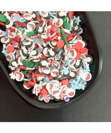 RT 100g Mixed Christmas Style Polymer Hot Clay Sprinkles for DIY Crafts Nail Art Decoration Tiny Cute Plastic klei Accessories Y425 (Color : Mix) - Buy Online on GoSupps.com