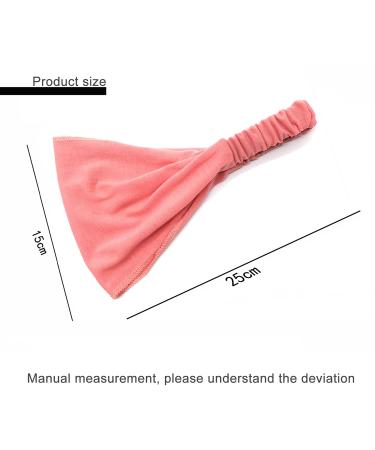 Boho Wide Cloth Headband Set - Elastic Fashion Hair Bands (6PCS-A) - Buy Online on GoSupps.com