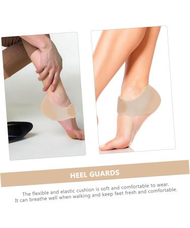 FOMIYES 4 Pairs Heel Protector - Gel Cushion Sleeve Pads for Cracked Heels - Silicone Heel Guards for High Heels - Comfortable Foot Relief - Buy Online on GoSupps.com