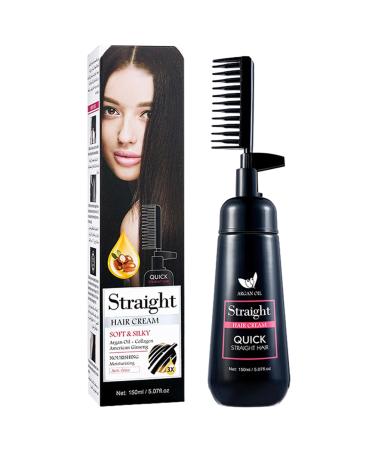 SOYDAN Cream for Straight Hair - Natural Nourishing Hair Cream 150ml with Comb Effect Control for a Naturally Smooth Look Smoothing Cream for Hair Types Soydan