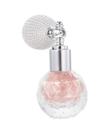 POPETPOP 1pc Body Air Bag Powder Glitter Perfume Body Shimmer Spray Highlighter Gloss Glitter Sprayer Bride Pink medium