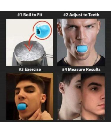 citystores Jaw Exerciser Jawline Exerciser Chiseled Jawline Shaper Face Toner Sculpting Anti-Wrinkle Aging - Type 2 - Buy Online on GoSupps.com