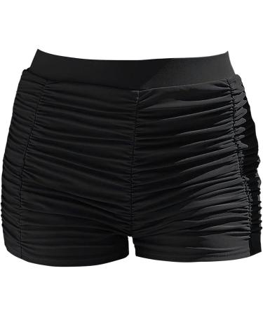 Stylish Black Swimwear Skirt - Women's Sporty Bikini Pants & Elegant Beach Fashion - Buy Online on GoSupps.com