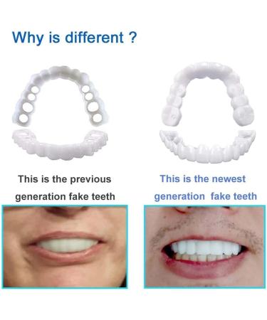 2 Pairs Nature and Comfortable Top and Bottom Regain Confidence Smile for Men and Women (1) - Buy Online on GoSupps.com