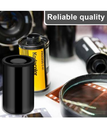 PHCOZY 20 Pcs Black Plastic Canisters - Ideal for Scientific Storage Treasure Hunting & Film Canisters with Lids - International Shipping Available - Buy Online on GoSupps.com