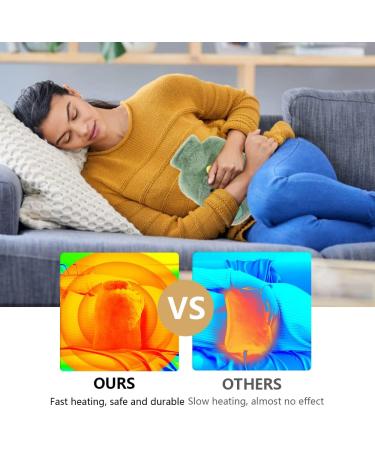 Stickerboy Cute Fluffy Dinosaur Hot Water Bottle - 400ml Natural Rubber, Plush Cover - Ideal Women & Teenagers Gift - Buy Online on GoSupps.com