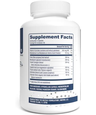 NuEthix Formulations Gut Defender+ Microbiome Balance Dietary Supplement 180 Capsules 90 Servings - Buy Online on GoSupps.com