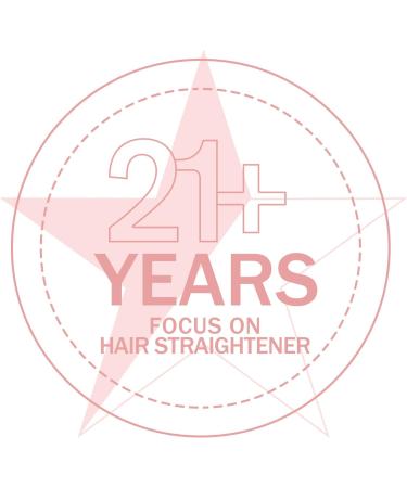 K&K PRO Flat Iron Hair Straightener - 1 Inch Ceramic Tourmaline Dual Voltage Swift Heat-up for Effortless Curls & Straightening - Buy Online on GoSupps.com