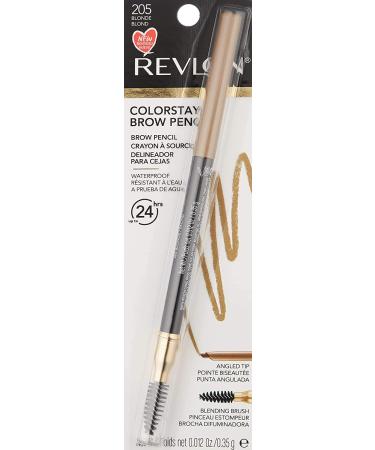Revlon Colorstay Brow Pencil 205 Blonde | 0.012 oz - Long-Lasting Eyebrow Makeup - Buy Online on GoSupps.com