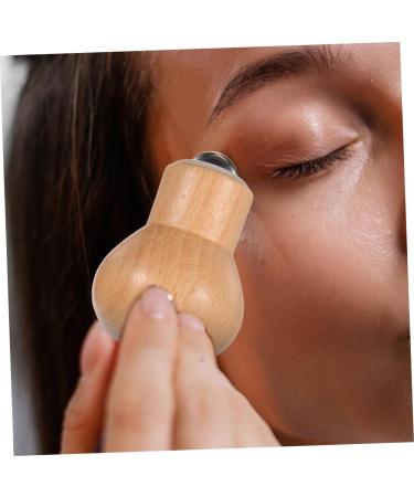 minkissy 4 Pcs Massager Light Bulbs Face Tool The Tools Walker Eye Puffiness Roller Face Puffiness Roller Women Face Massage Roller Face Care Supply Eye Roller Beech Body Nursing Supplies 5.00X4.00X2.00CMx2pcs As Shownx2pcs - Buy Online on GoSupps.com