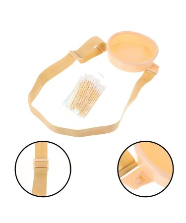 Healifty Stoma Ostomy Waterproof Bath Cover Set with Adjustable Belt - Skin Color | Shower Stoma Cover for Ostomy Supplies - Buy Online on GoSupps.com