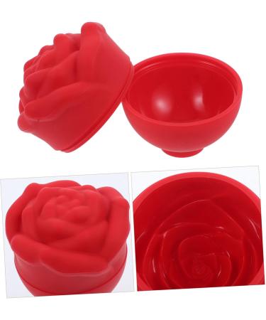 FRCOLOR Rose Face Ice Tray - 5pcs Silicone Mini Face Roller Cube Mold for Ice Circles & Popsicles - Food Grade & Reusable - Buy Online on GoSupps.com