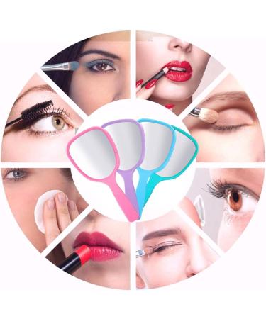 10-Piece Compact Handheld Mirrors Set for Travel, Camping, and Home Use - 7.09 x 3.15 Inch - Buy Online on GoSupps.com