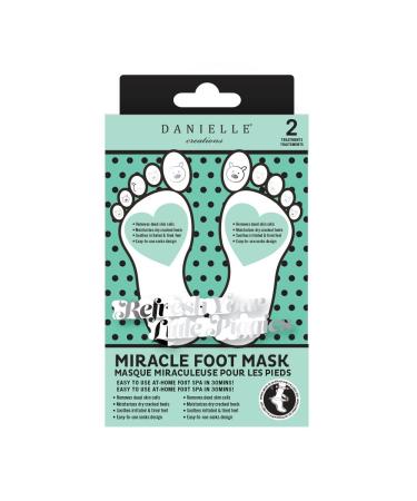 Danielle Miracle Nourishing Foot Mask 2-Pack 2 Piece - D76000
