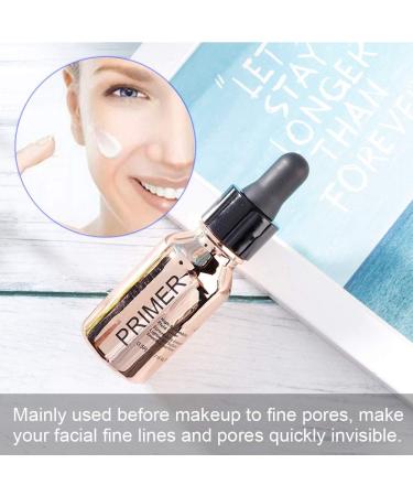 24K Gold Foil Makeup Primer - Moisturizing & Pore Refining Skin Care Gel Serum 0.5 oz | International Shipping - Buy Online on GoSupps.com