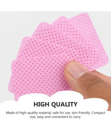 Minkissy 400PC Eyelash Extension Glue Wicker Cloth - Nail Polish Removal Cleaning Pads | International Shipping - Buy Online on GoSupps.com