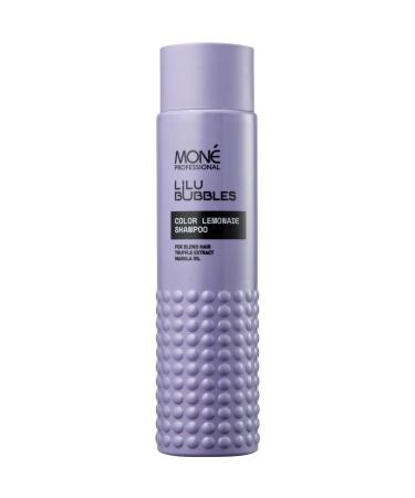 MON PROFESSIONAL Shampoo for Blonde and Bleached Hair - Care for Dry and Damaged Hair - Nourishes Hydrates and Protects for a vibrant color - 300 ml (non-purple)
