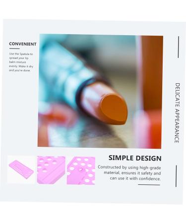 Buy 1 Set Lipstick Filling Mold - DIY Lipgloss Lip Tint Lip Balm Kits with 5 Purple Plastic Trays for Makeup | International Shipping Available - Buy Online on GoSupps.com