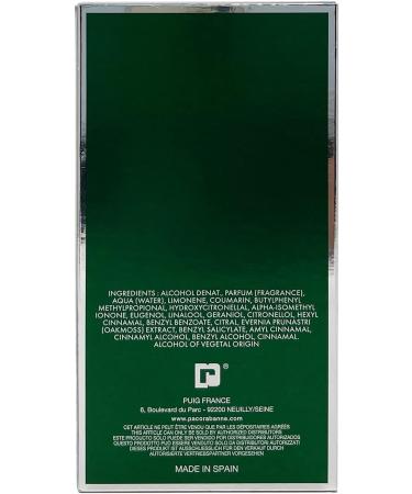 PACO RABANNE by Paco Rabanne EDT SPRAY 3.4 OZ for MEN - Buy Online on GoSupps.com