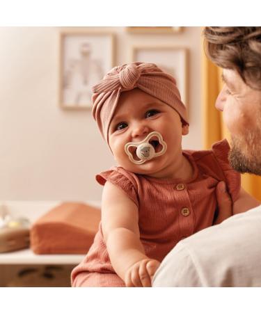 MAM Air Pacifier Set - Luminous 2 Pieces Size 6+ Months SkinSoft Silicone Organic Round Pink with Pacifier Bag - Shop Now & Ship Internationally! - Buy Online on GoSupps.com