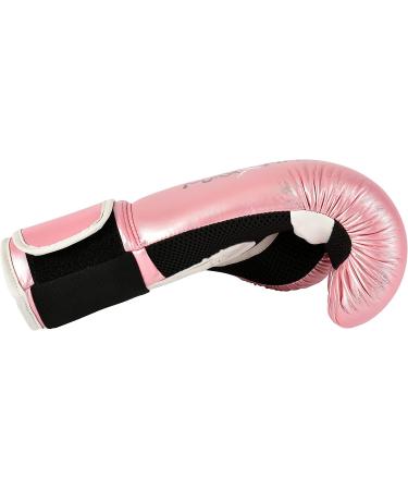 MaxxMMA Pro Style Boxing Gloves - Rose Gold 10 oz. for Men & Women | Training Heavy Bag Mitts for Muay Thai, Sparring, Kickboxing | Ultimate Fight Gloves - Buy Online on GoSupps.com