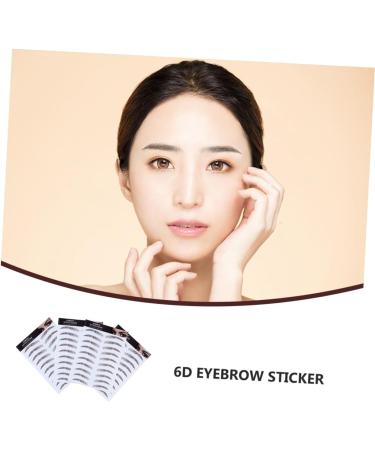 Didiseaon 4pcs Eyebrow Stickers Eyebrow Sticker Brown Decal Stickers Stick on Eyebrow Tool 6d Cosmetic Hair - Buy Online on GoSupps.com