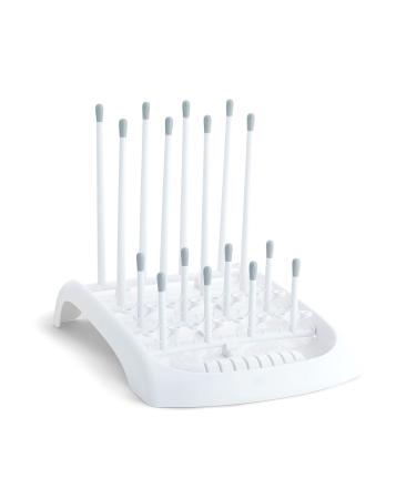 EliteKoopers Folding Baby Bottle Drying Rack Holder Feeding Cup holder (1Pcs White)
