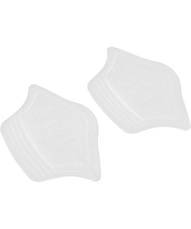 Heel Protector Pads - Soft Self-Adhesive Non-Slip Cushion for Casual & Leather Shoes - 1 Pair (White - Buy Online on GoSupps.com