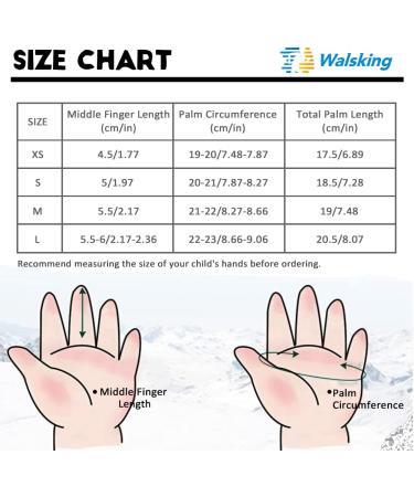 Winter Waterproof Ski Kids Mittens for Toddler Boys and Girls - Black X-Small (Ages 2-3) - Buy Online on GoSupps.com